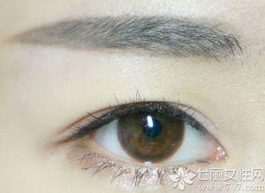 明星眉形图片,潮流眉型大揭秘