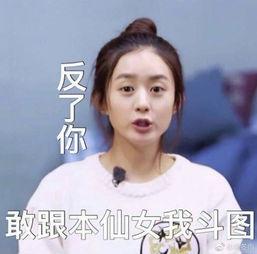 赵丽颖表情包图,解锁明星魅力瞬间